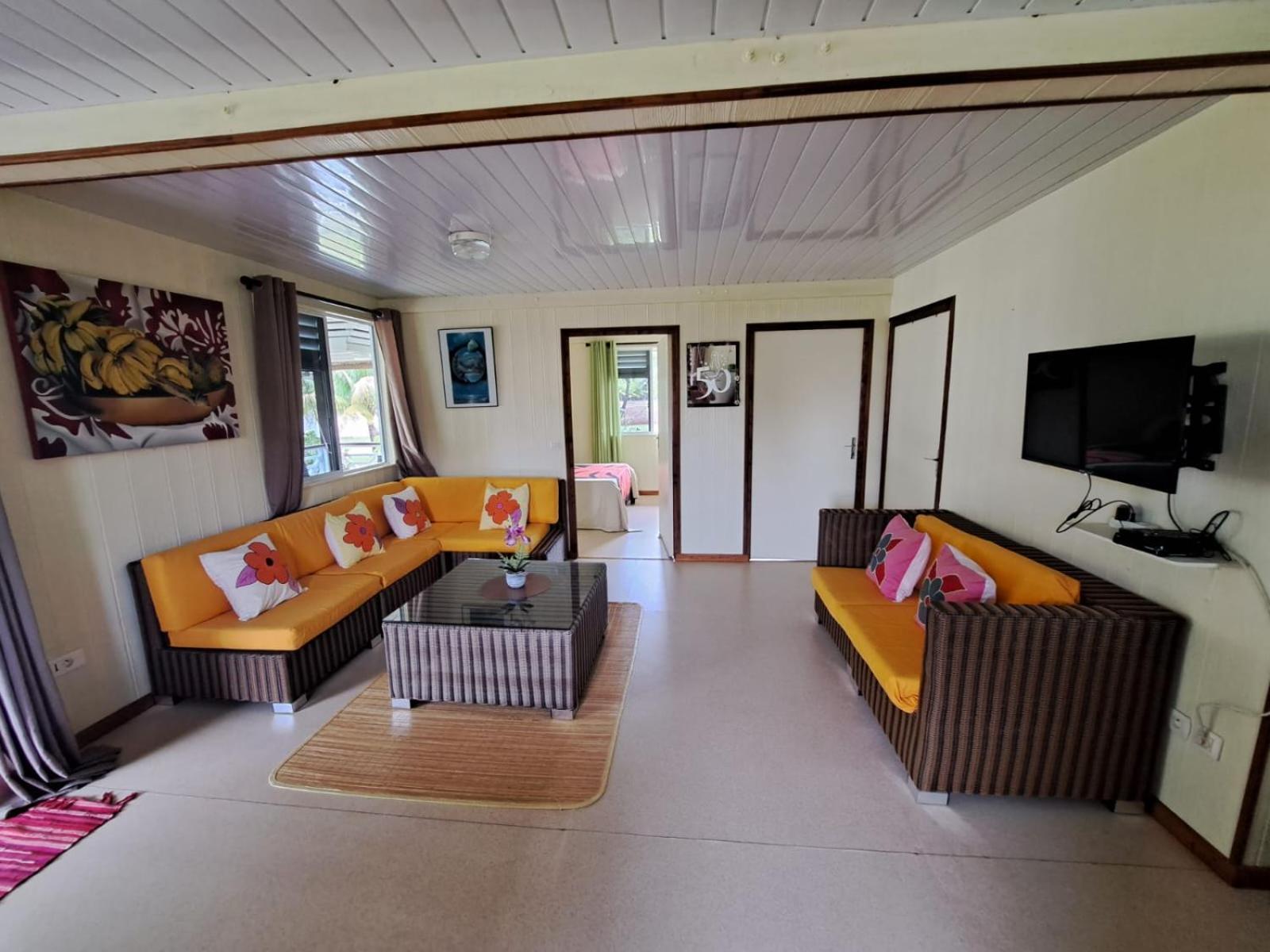 Vila Fare Mama Rota - Au Bord De L'Ocean Taputapuapea Exteriér fotografie