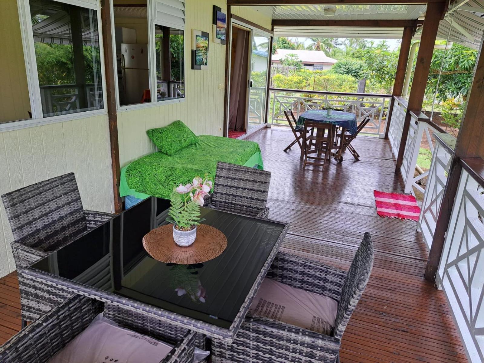 Vila Fare Mama Rota - Au Bord De L'Ocean Taputapuapea Exteriér fotografie