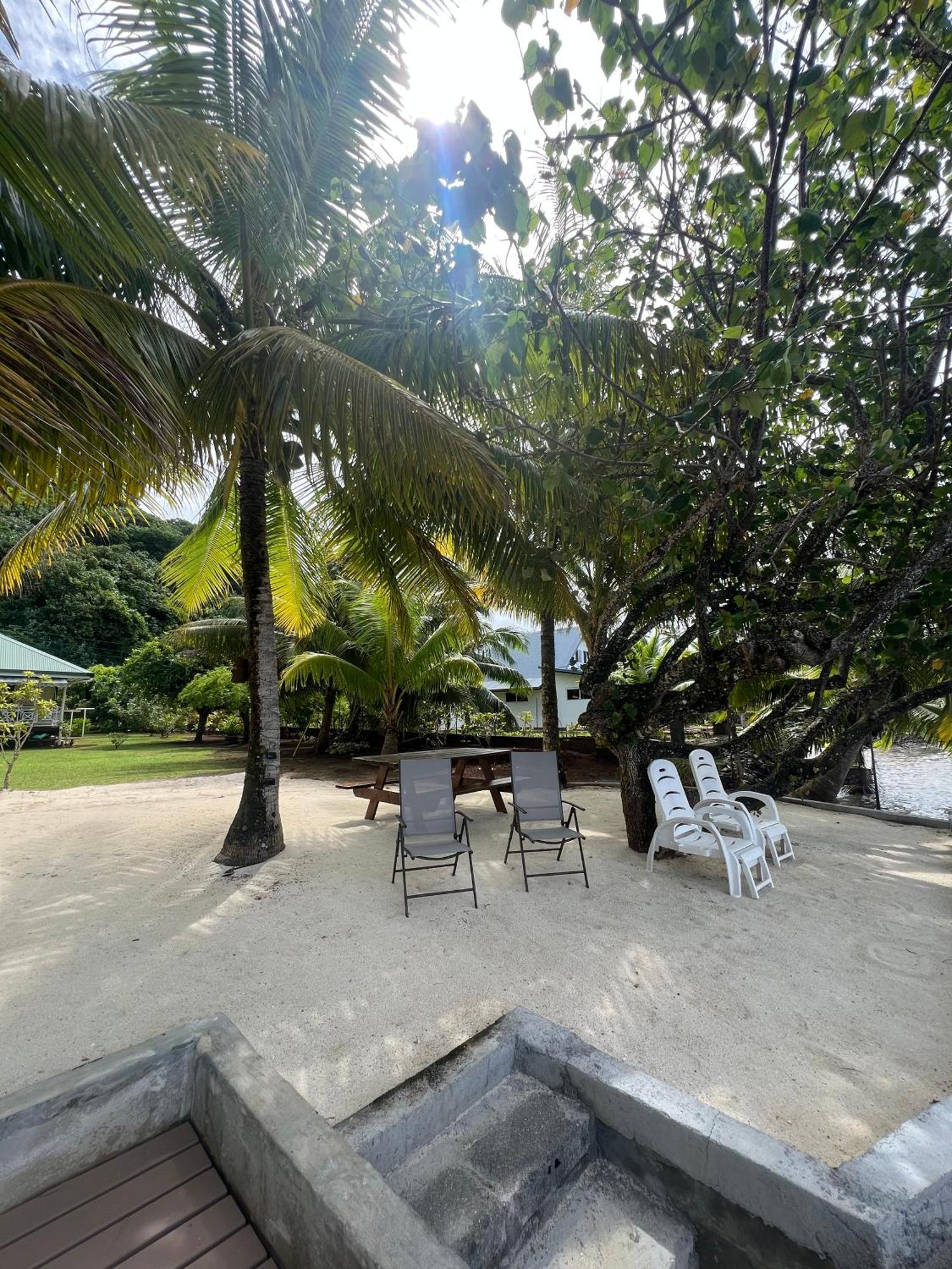 Vila Fare Mama Rota - Au Bord De L'Ocean Taputapuapea Exteriér fotografie